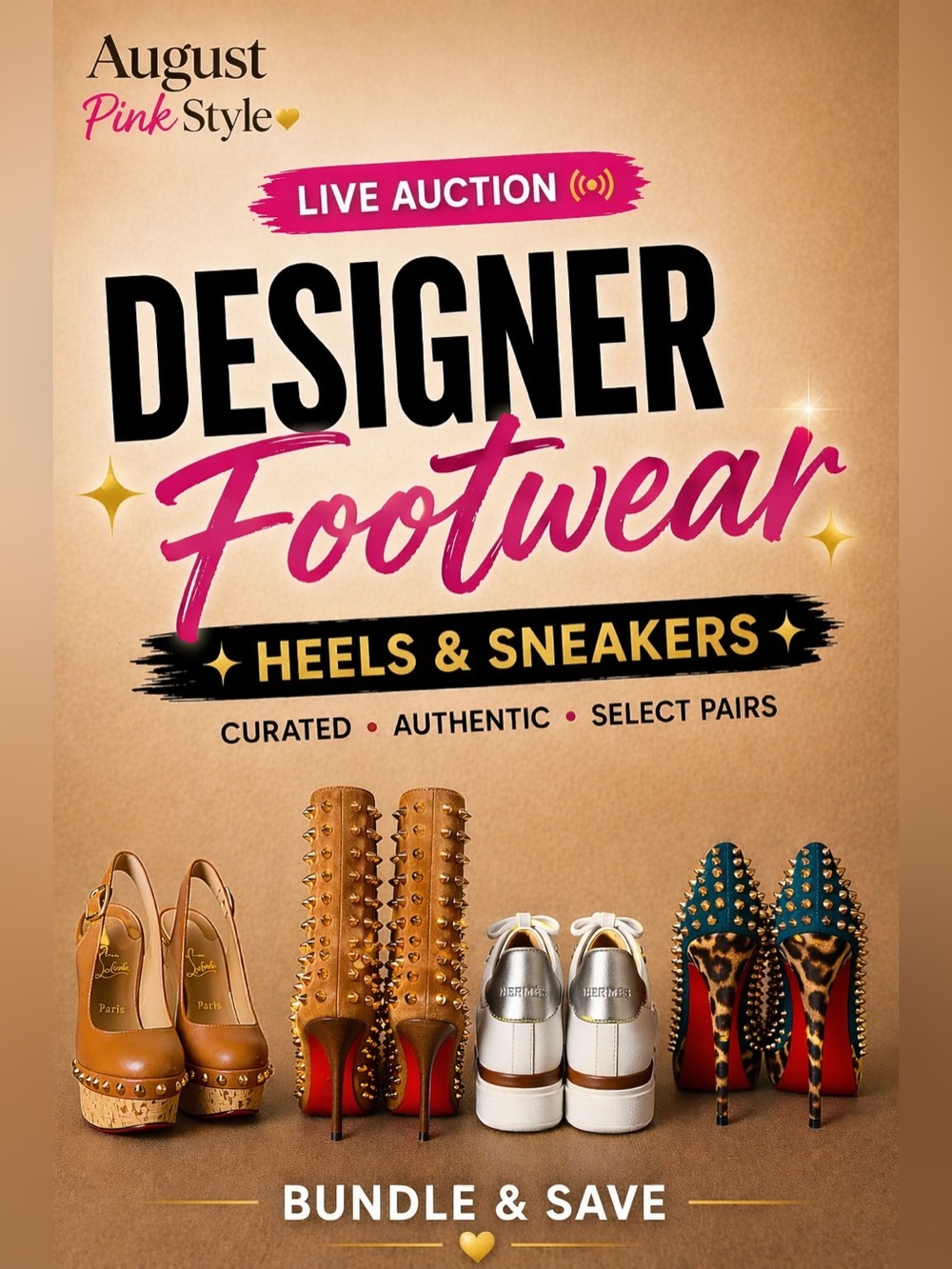 DESIGNER HEELS & SNEAKERS 🔥 SZ 36–41 | CURATED PAIRS | VALUE PRICING | BUNDLE &
